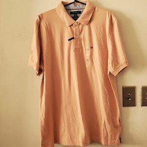 Tommy Hilfiger TH Flex Polo in Dusky Peach 🍑